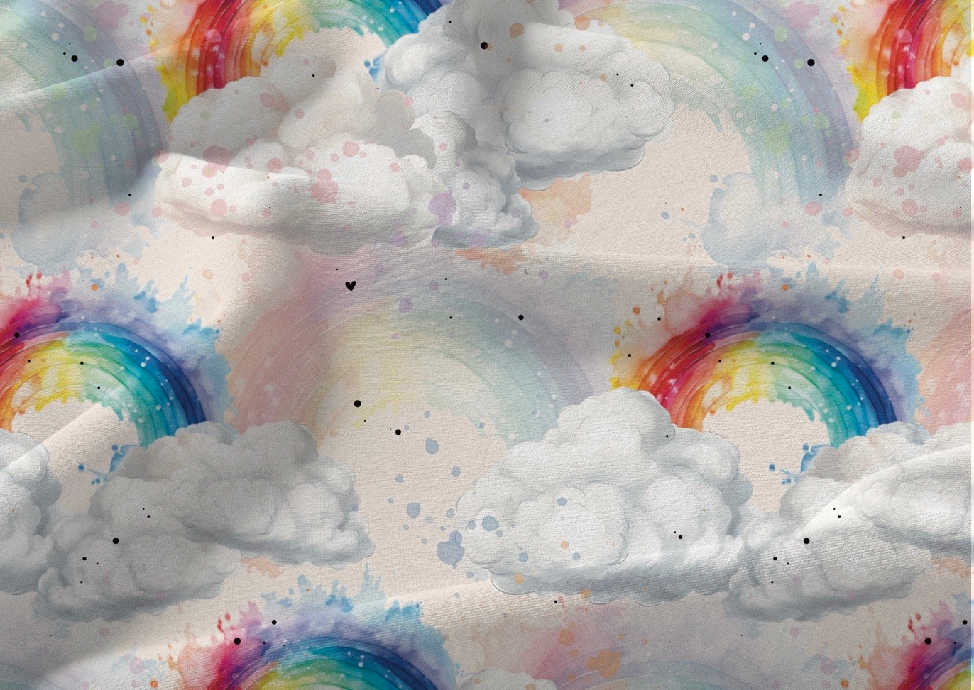 Bunter Regenbogen Himmel Dauervorbestellung